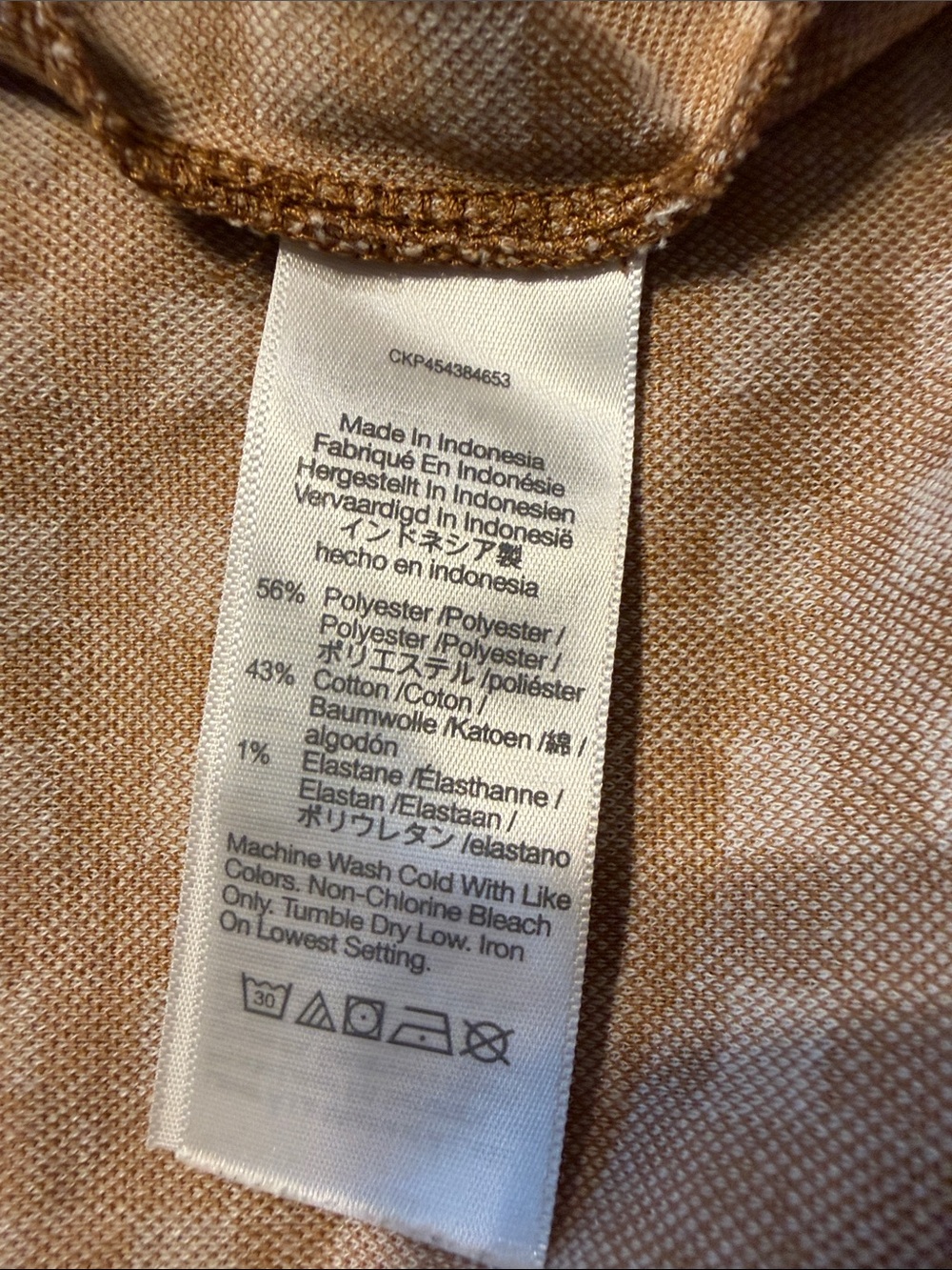 Madewell Brown and White Gingham Puff-Sleeve Button-Front Top - Picture 3 of 4